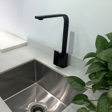 Kitchen Tap with Ceramic Valve, 201 Stainless Steel, Modern Design for Home Kitchen