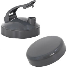 Flip Top To-Go Resealable Lids compatible with Nutribullet 600W 900W Blenders Fit 18oz 24oz 32oz Cups Leakproof Rubber Gasket BPA Free Dishwasher Safe
