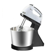 Stand Mixer 2-in-1 Desktop Handheld 7 Adjustable Speeds 1.7L 100W 220V for Kitchen Baking Dough Egg Cream Jam Mixing