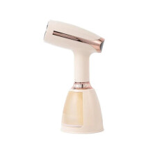 Vaporiera portatile per indumenti da 1500 W, serbatoio da 280 ml, ferro da stiro a vapore per vestiti e tessuti (oro)