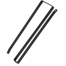 Black Steel Paper Towel Holder, Hanging No-Drill Design for Cabinet, Saves Kitchen Space & Keeps Countertops Tidy