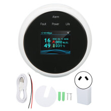 WiFi slimme gaslekdetector met hoge gevoeligheid voor thuis, keuken, kantoor, fabriek en magazijn.