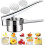 Mashed Potato Maker Stainless Steel with 3 Interchangeable Plates for Home and Restaurant Kitchen Use 1