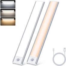 LED-kastverlichting met bewegingssensor, oplaadbaar, instelbare helderheid en kleurtemperatuur, magnetische bevestiging