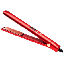 Hair Straightener 2-in-1 with Floating Plates and PTC Heating for Home and Travel Use