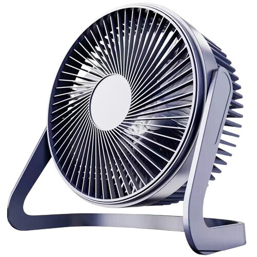 USB Table Fan Personal Desktop Fan USB-Powered Silent Operation for Home Office