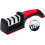 3-Stage Knife Sharpener in Black/Chrome for Kitchen Knives with Ergonomic Handle and Compact Size 1