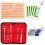 Surgical Suture Practice Kit with Mesh-Reinforced Silicone Pad for Foreign Object Removal Training 1