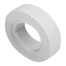Waterdichte afdichtingstape 22 mm x 3,2 m, witte zelfklevende PVC-strip voor keukenspoelbak, badkamer en badkuip.