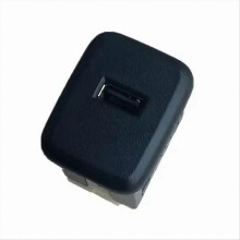 USB-Anschlussbuchse vorne für Opel/Vauxhall Insignia (2017–2024), Teilenummer 13596807, 13519246, schwarzer Kunststoff