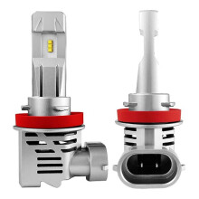 H11 LED Headlight Bulbs Compatible with H8, H9 - 12000lm, 6500K Cool White for Night Driving