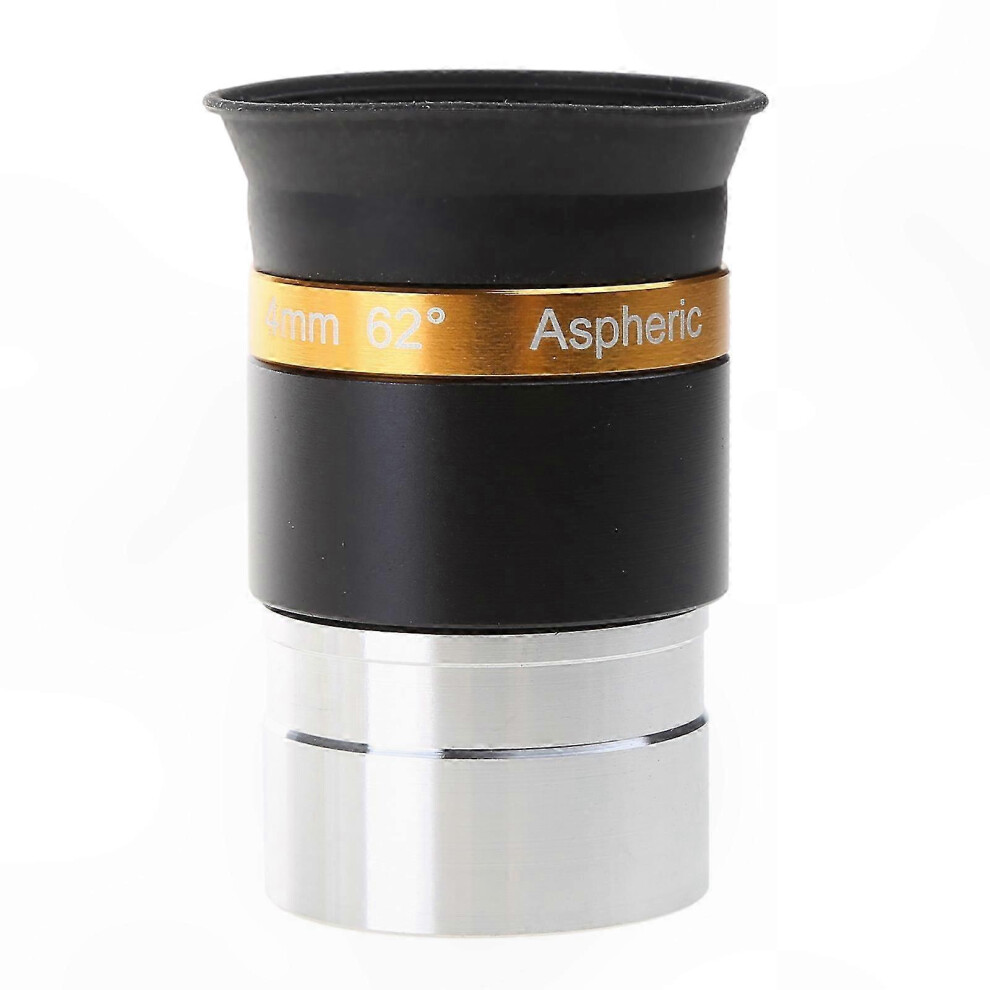 Astronomical Telescope Eyepiece 4Mm Focal Length 62 Degree Wide Angle Aspheric 1.25 Inch Interface For Star Moon Planet Viewing 6966168023753