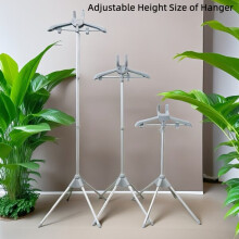 Supporto per vaporizzatore per abiti, altezza regolabile da 84 a 160 cm, pieghevole e portatile per abiti, camicie e cappotti.