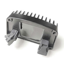 Motorcycle Voltage Regulator Rectifier Part 74700025 Compatible with Harley-Davidson Road Glide Street Glide 2017-2019 Black Metal