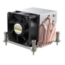 Ventilateur de refroidissement pour processeur compatible avec LGA2011, 4 caloducs, 150W, ventilateur PWM 80x80mm