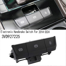 Elektronische handrem-parkeerremschakelaar compatibel met Skoda Superb 2014-2024, onderdeelnummer 3VD927225, zwarte kunststof, direct te installeren