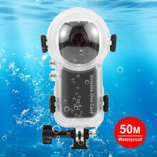 Diving Case Compatible with Insta360 X4 Air 50m Waterproof Sealed PMMA AR Coated Lens Protective Shell for Snorkeling Swimming Water Sports
