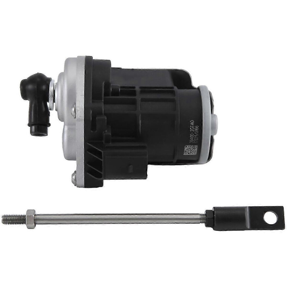 Turbo Actuator Compatible With Hyundai And Kia 2015-2021 Part No. 39400-2Gta0 Abs And Metal Direct Replacement Black/Silver 6966168026310