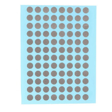 Leitfähige Klebepads für Fernbedienungen und Konsolen, rund, selbstklebend, zur Reparatur von Kontaktproblemen, Polyester