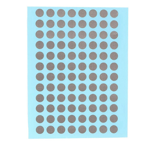 Conductive Tape Button Repair Patch for Remote Control Game Console Handle Contact Malfunction, Self-adhesive Round Polyester Double-sided