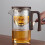 Magnetic Filter Teapot with Automatic Tea Separation, Low Waist Glass Design 1