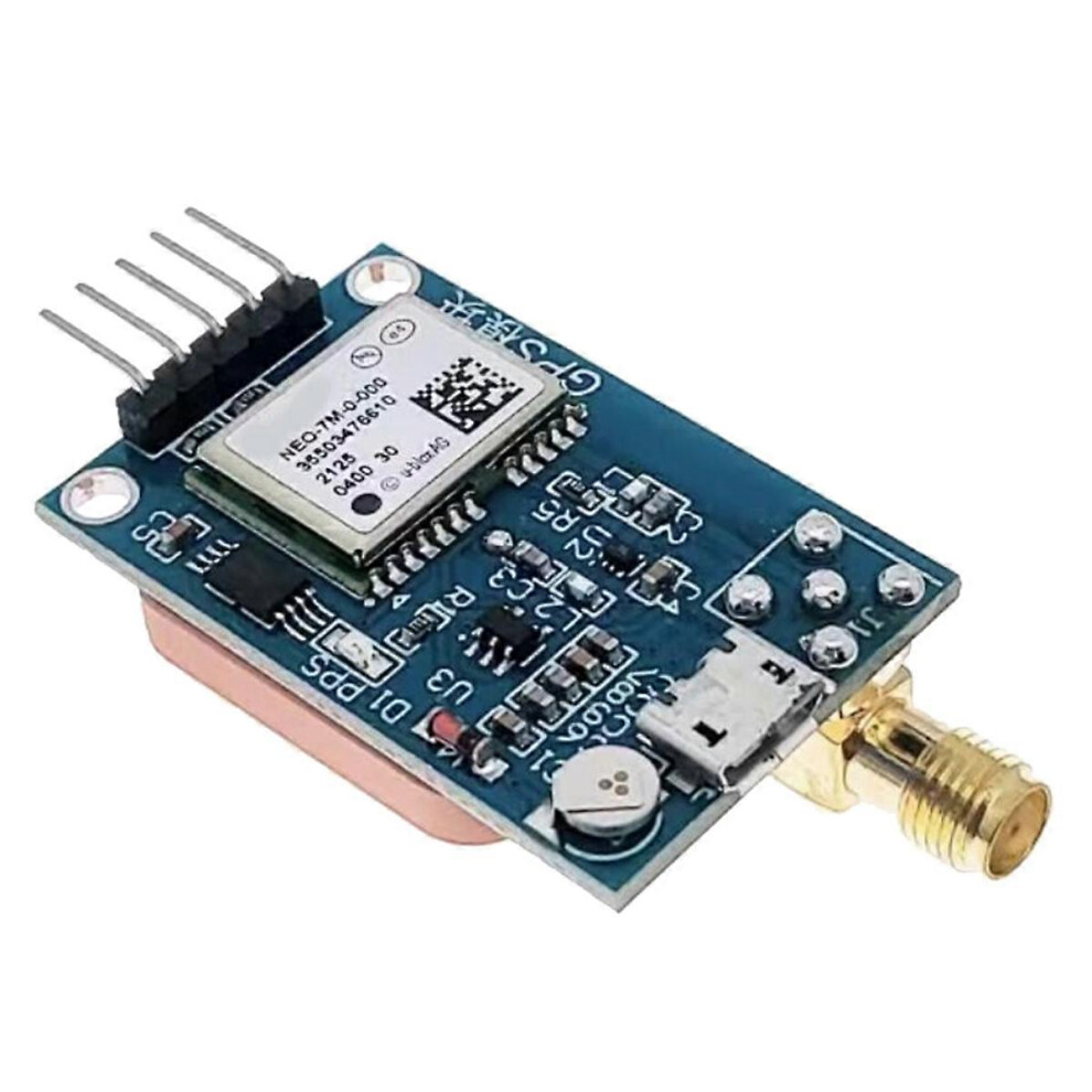 Gps Module Neo-7M Satellite Positioning Development Board Compatible With Stm32 C51 51 Mcu 3.3V-5V Supply 9600 Baud Rate 6966168037460