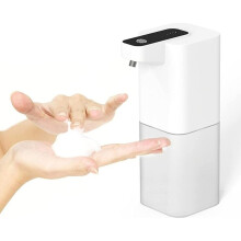Automatischer Flüssigseifenspender, wiederaufladbar, 400 ml, berührungsloser Sensor für freihändiges Waschen