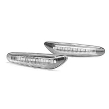 Luci di posizione laterali a LED compatibili con BMW Serie 1 3 5 X1 E46 E60 E81 E84 E90 E92, alloggiamento ABS