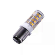 BA15d Double Contact Bayonet Base LED Bulb Compatible with Pfaff Singer Privilege Bernina 220V 3.5W 350LM Warm White Sewing Light