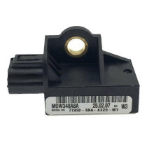 Front Impact Sensor compatible with Honda Civic 2006-2011 Black ABS Plug and Play Direct Replacement OE 77930-SNA-C32