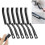 Crevice Cleaning Brush Set, 6 Pack with Nylon Bristles for Windows, Doors, Sinks 1