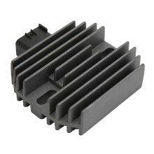 12V Motorcycle Voltage Regulator Rectifier compatible with Suzuki King Quad 450 500 700 750 Vinson 500, Aluminium, Stable Voltage Supply