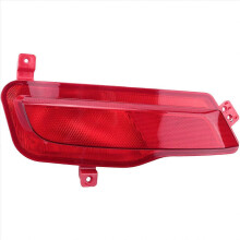 Paraurti posteriore, fanale posteriore, luce freno, fendinebbia, catarifrangente compatibile con MG ZS 2017-2019, lato destro, plastica rossa.
