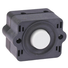 Membraan waterpompdrukschakelaar compatibel met FL-30 tot FL-44 serie, verstelbaar, zwart kunststof, directe vervanging, 47x33x30mm