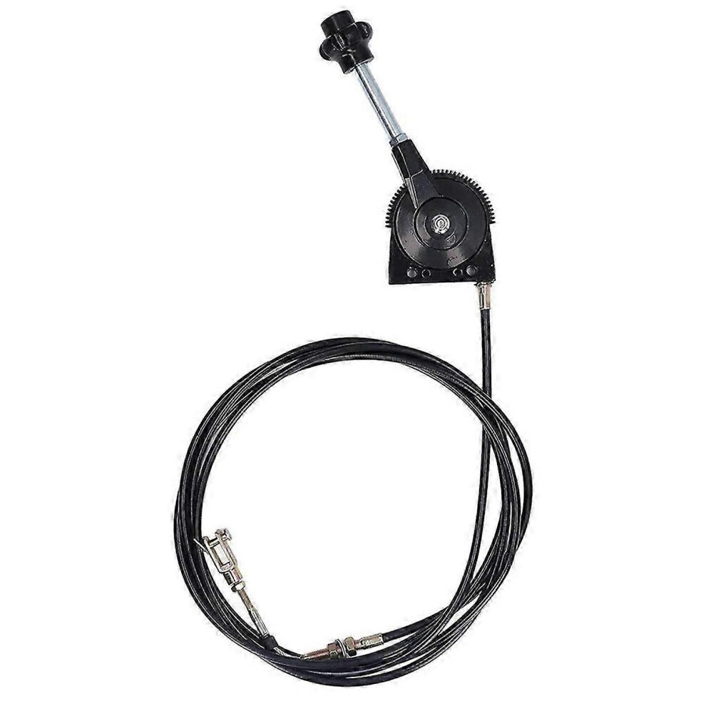 Universal Manual Throttle Cable 3.5 Metres Aluminium Alloy Construction Compatible With Excavators And Mixers Equipment Accessory 6966168025252