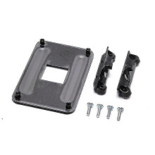 Support de Montage pour Radiateur CPU AMD Socket AM4, Plaque Arrière en Plastique 10.9x6.1cm