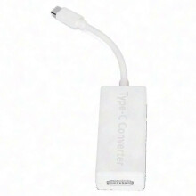 MagSafe 1 and 2 to USB-C Adapter 65W Fast Charge White Compatible with MacBook, Switch, Type-C Notebooks, Type-C Phones