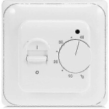 Mechanische elektrische vloerverwarmingsthermostaat compatibel met Devi 220-240V 16A 3m NTC-sensor LED-indicator IP20 Inbouw wandmontage