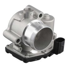Corpo farfallato compatibile con Ford Focus III Van 2012-2019 CM5G9F991FA CM5G9F991FB CM5G9F991FC Argento Nero Metallo