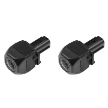 Rückfahrkamera-Set (2er-Pack) kompatibel mit Toyota Hilux 2011–2015, OE 86790-71030, Schwarz, ABS, Plug & Play, Einparkhilfe