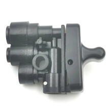 Lenksäulenregler-Luftventil, kompatibel mit DAF CF65/IV, CF75/IV, CF85/IV, XF95, XF105, XF106, Schwarz, ABS, 2004005, 2118530, 1787457