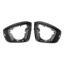 Side Mirror Cover Caps Compatible with Skoda Octavia Mk3 5E 2014-2019 Black ABS OE 5E0857531 5E0857532 Front Left Right Pair