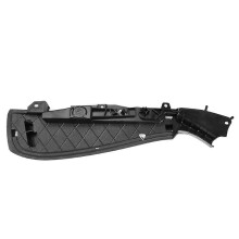 Plastový kryt bočného držiaka autosedačky ľavý predný, kompatibilný s BMW 5, 7, X5, X6, čierny, OE 52107317458 52107317459