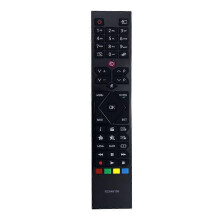 Kaukosäätimen vaihto yhteensopiva JVC Hitachi Vestel TV:n kanssa, mallit RM-C3090 LT-50VF30K LT-49V4200, pitkän kantaman, musta ABS-materiaali
