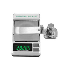 Naaldkrachtmeter voor draaitafels van recordniveau voor vinyl, niet-magnetische toonarm, kalibratiegewichten, Riverstone Audio