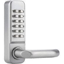 Waterproof Mechanical Code Lock 1-11 Digit Combination Keyless Zinc Alloy for Wooden Office Interior Exterior Rental Doors