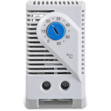 KTS 011 Blue Normally Open Mechanical Thermostat for Cooling Fan and Signalling Device Control in Electrical Cabinets
