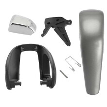 Kit pomello cambio automatico compatibile con Chevrolet Sonic 2012-2016 e Trax 2015-2016, ABS e alluminio. Codice prodotto: 42539736 42423234.