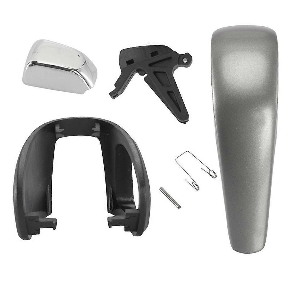 Automatic Shift Shifter Knob Kit Compatible With Chevrolet Sonic 2012-2016 Trax 2015-2016 Abs Aluminium 42539736 42423234 6966168156598