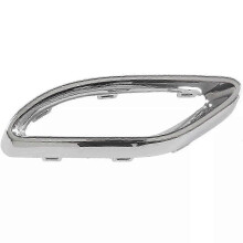 Embellecedor del tubo de escape trasero izquierdo A2058852221 Compatible con Mercedes Benz CEB GLC CLS Clase Plata ABS Reemplazo directo